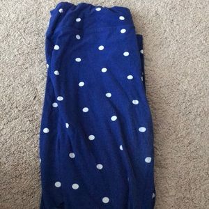 Lularoe polka dot TC leggings